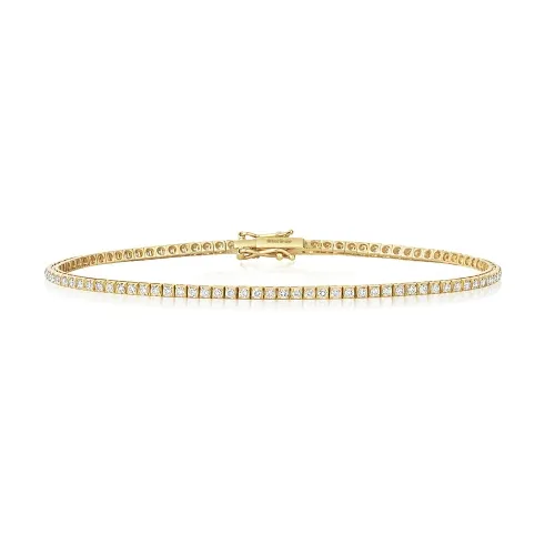 Diamond Bracelet 18ct Yellow Gold 1.00ct